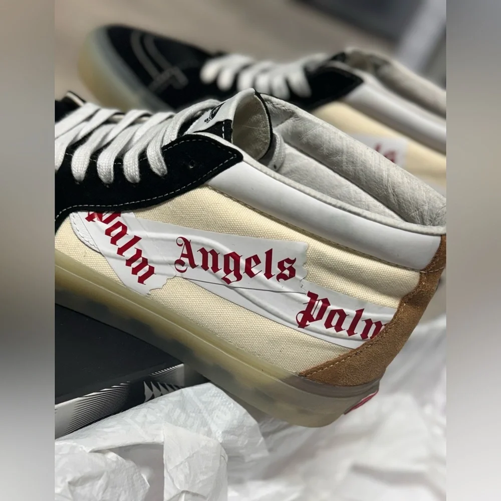 Palm Angels X Vans Vault Sk8 Mid Vlt Lx - Picture 6 of 16